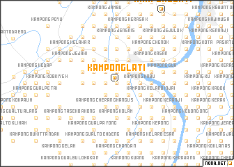 map of Kampong Lati