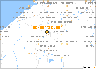 map of Kampong Layong