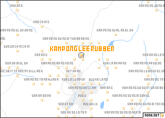 map of Kampong Lee Rubber