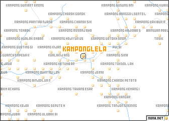 map of Kampong Lela