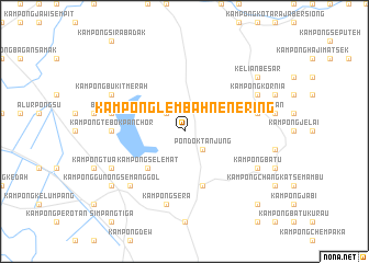 map of Kampong Lembah Nenering