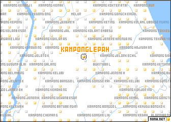 map of Kampong Lepah