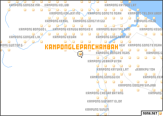 map of Kampong Lepan Chambah