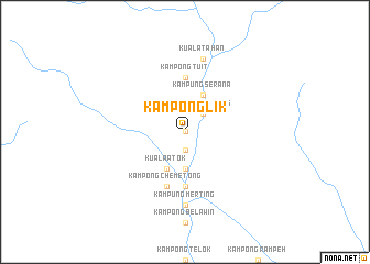 map of Kampong Lik