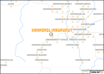 map of Kampong Limau Purut