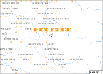 map of Kampong Lingkubang