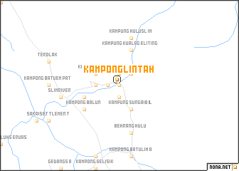 map of Kampong Lintah