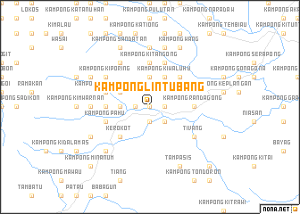 map of Kampong Lintubang