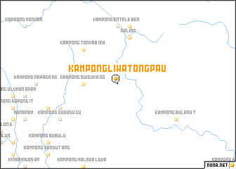 map of Kampong Liwatong-pau