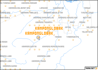 map of Kampong Lobak