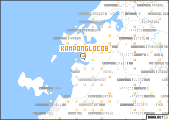 map of Kampong Locob