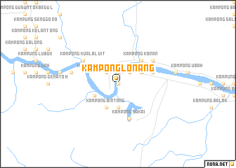 map of Kampong Lonang
