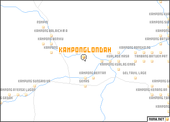 map of Kampong Londah