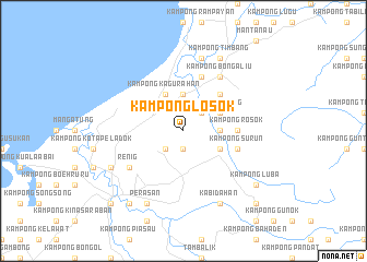 map of Kampong Losok