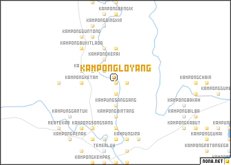 map of Kampong Loyang