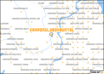 map of Kampong Lubok Buntal