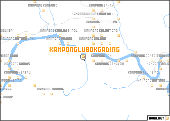 map of Kampong Lubok Gading