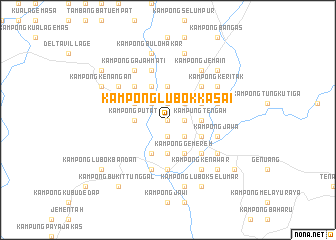 map of Kampong Lubok Kasai