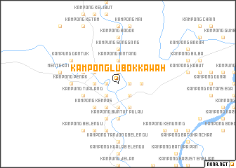 map of Kampong Lubok Kawah