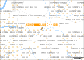 map of Kampong Lubok Kiab