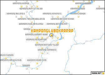 map of Kampong Lubok Parap