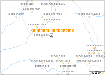 map of Kampong Lubok Periok