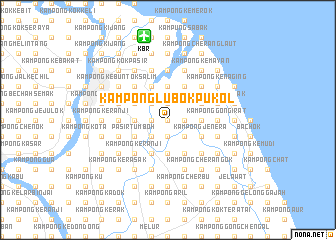 map of Kampong Lubok Pukol