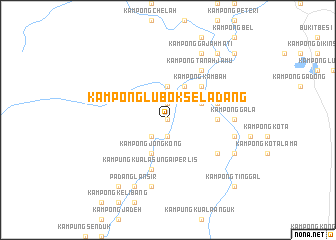 map of Kampong Lubok Seladang