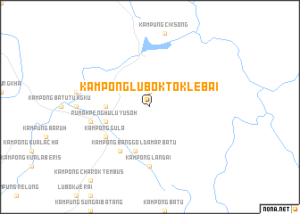 map of Kampong Lubok Tok Lebai