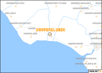 map of Kampong Lubok