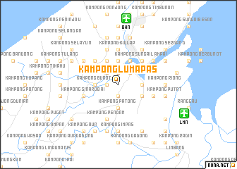 map of Kampong Lumapas