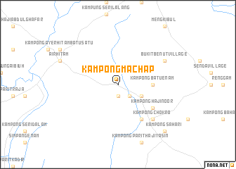 map of Kampong Machap