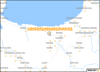 map of Kampong Madang Pimping