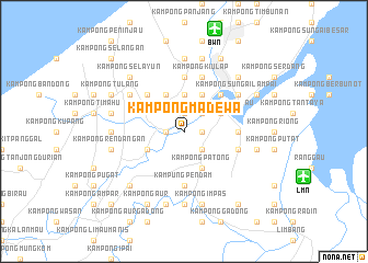 map of Kampong Madewa