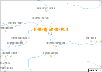 map of Kampong Makapok