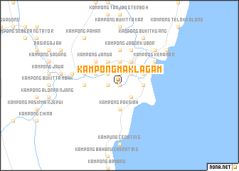 map of Kampong Mak Lagam