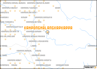 map of Kampong Malangkap Kappa