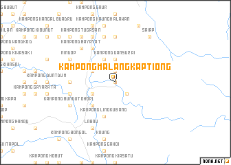 map of Kampong Malangkap Tiong