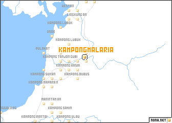 map of Kampong Malaria
