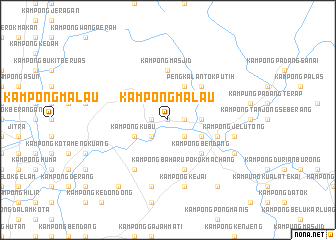 map of Kampong Malau