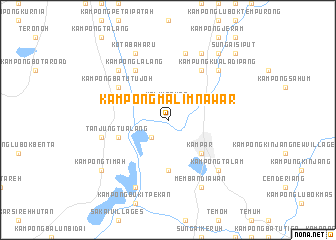 map of Kampong Malim Nawar