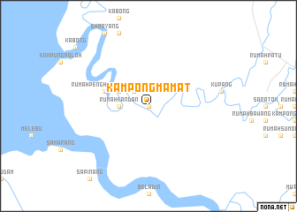 map of Kampong Mamat