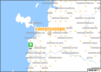 map of Kampong Mambai