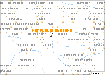 map of Kampong Manentaha