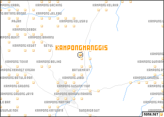 map of Kampong Manggis