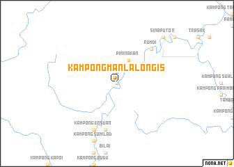 map of Kampong Manlalongis