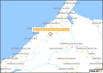 map of Kampong Manukang