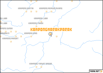 map of Kampong Marak Parak