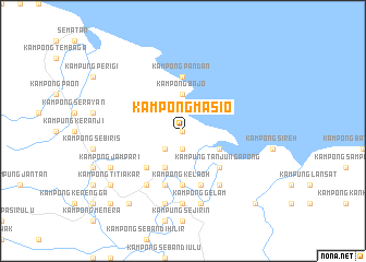 map of Kampong Masio