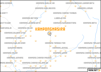map of Kampong Masira